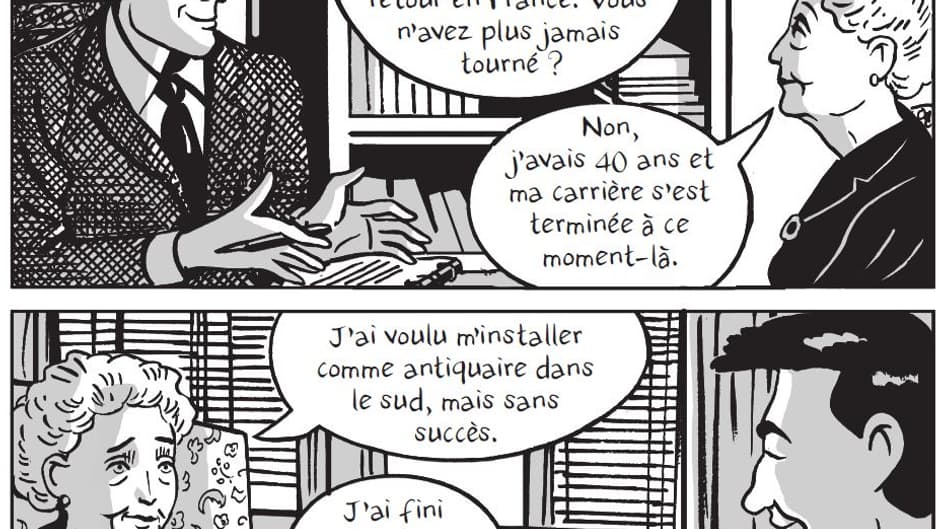 Un extrait de la BD "Alice Guy" de Catel et Bocquet