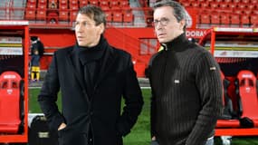 Rudi Garcia et Jacques-Henri Eyraud