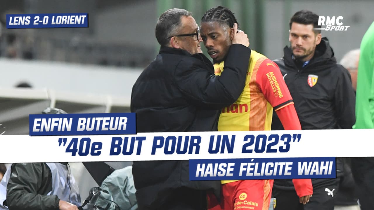 "Le 40e but en L1 pour un gars né en 2003", Haise satisfait de Wahi thumbnail
