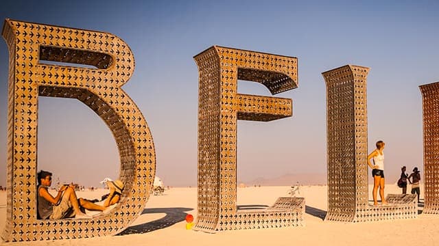 Le Burning Man Festival 2013.