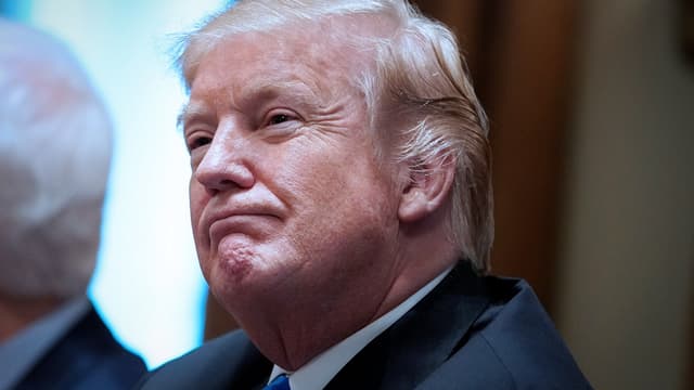 Le président américain a écrit cette menace dans un tweet.