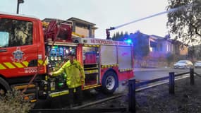 Pompiers en action en Australie. 