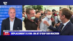 Story 6 : Un jet d'œuf sur Macron lors d'un déplacement à Lyon - 27/09