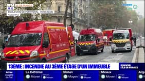 Paris: incendie dans un appartement du 13e arrondissement 