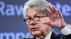 Le commissaire européen chargé du marché intérieur, Thierry Breton, le 16 mars 2023 à Bruxelles