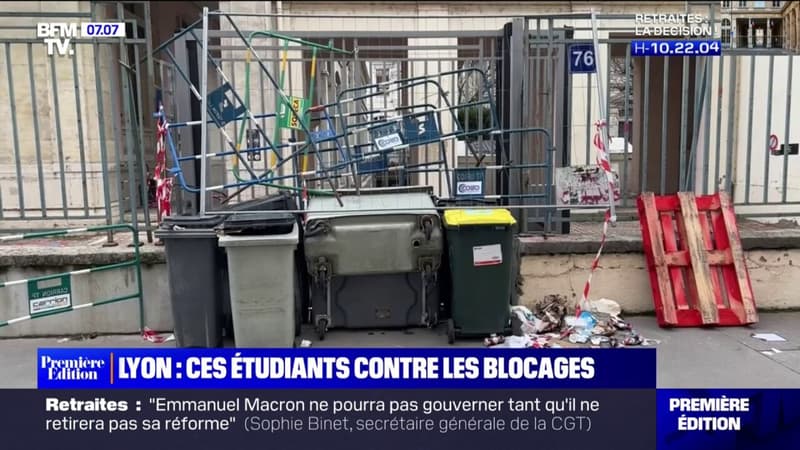 À Lyon, ces étudiants sont contre les blocages