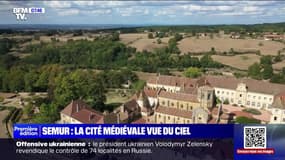 C'est vos vacances : Semur, la cité médiévale vue du ciel - 14/08
