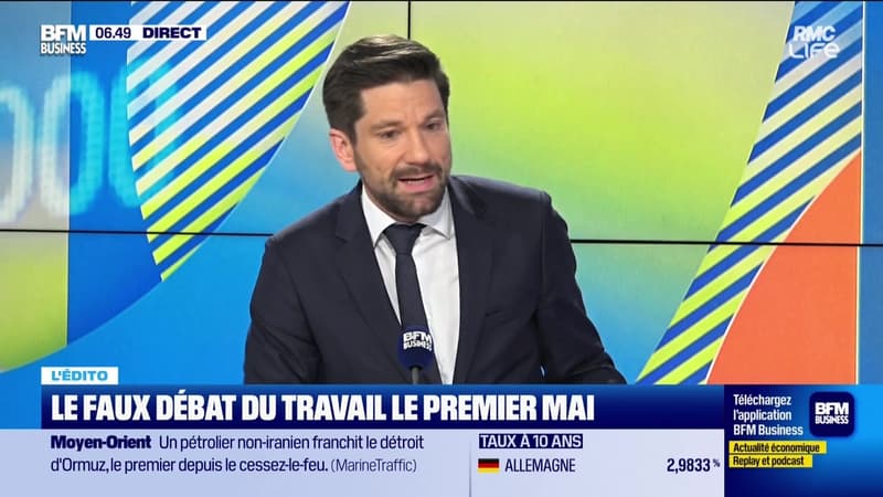 L'Edito de Raphaël Legendre : Le faux débat du travail le premier mai - 10/04