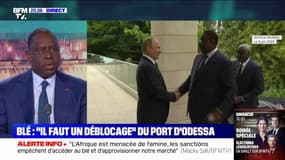 Macky Sall, président du Sénégal alerte sur un risque de famine en Afrique