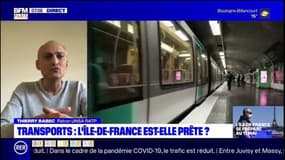 Thierry Babec, patron de l'UNSA-RATP, évoque une présence renforcée d'agents sur la ligne 13 pour "réguler les flux de voyageurs"