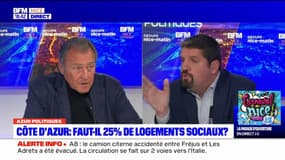 25% de logements sociaux: le maire de Villeneuve Loubet avance les difficultés rencontrées pour atteindre ce taux, le président de Tous citoyens! évoque le droit de préemption