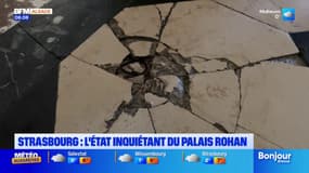 Strasbourg: l'état inquiétant du Palais Rohan va nécessiter des travaux