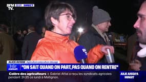 "On a des dons qui arrivent de partout": Les agriculteurs mobilisés sur l'autoroute A1 prêts à tenir sur la durée grâce à la solidarité des particuliers et des fournisseurs