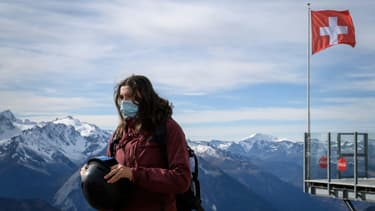 A Verbier, dans les Alpes suisses, le 15 novembre 2020