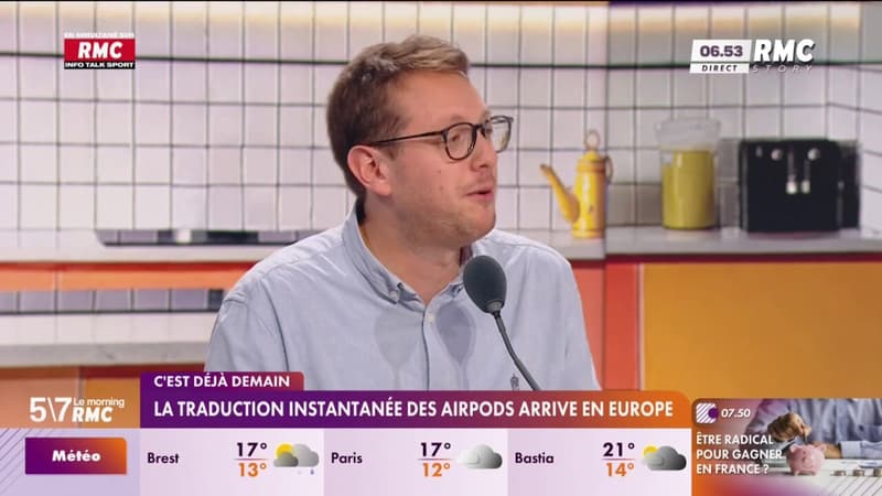 C'est déjà demain - La traduction instantanée des Airpods arrive en Europe