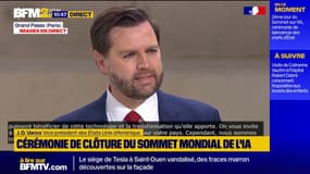 Réglementation de l'IA: "Nous sommes troublés", explique J.D. Vance