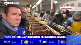  "On contrôle les huîtres une par une pour être sûr qu'elles sont en bonne santé": les ostréiculteurs retrouvent le sourire, malgré un démarrage plus lent de la consommation