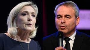 Marine Le Pen et Xavier Bertrand