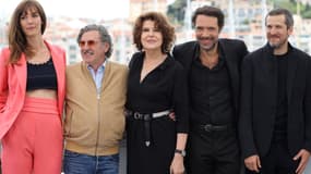 L'équipe de La Belle époque de Nicolas Bedos à Cannes