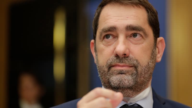 Le chef de la République en marche et ancien porte-parole du gouvernement Christophe Castaner, le 31 juillet 2018 au Sénat. 