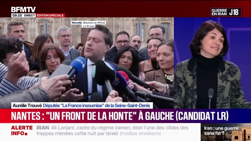 Municipales 2026: "Après le premier tour, les macronistes ont le seum", estime Aurélie Trouvé, députée La France insoumise de la Seine-Saint-Denis