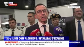 Liste d'Algériens à expulser en priorité envoyée à Alger: "Ça sera un moment de vérité", prévient Bruno Retailleau