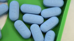Des comprimés de Truvada, un médicament destiné aux personnes séropositives mais aussi utilisé pour prévenir une infection par le VIH.