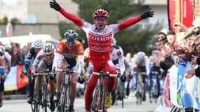 Samuel Dumoulin, dernier vainqueur de l'Etoile de Bessèges qui a bien failli ne pas avoir lieu...