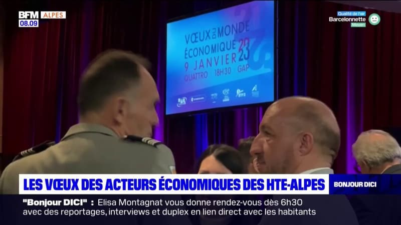 Hautes-Alpes: les acteurs économiques ont présenté lundi leurs vœux