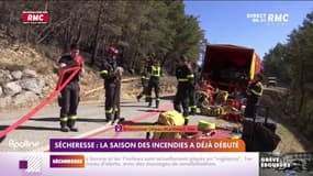 Sécheresse: la saison des incendies a déjà débuté