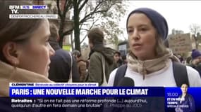 Paris: une nouvelle marche pour le climat