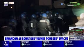 Briançon: le squat des "Jeunes Pousses" évacué par les forces de l'ordre