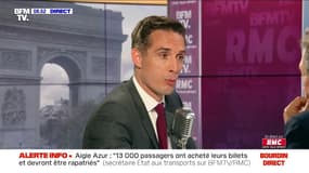 Reprise d'Aigle Azur : "Ma préférence, c'est d'avoir une offre qui soit solide", annonce Jean-Baptiste Djebbari 