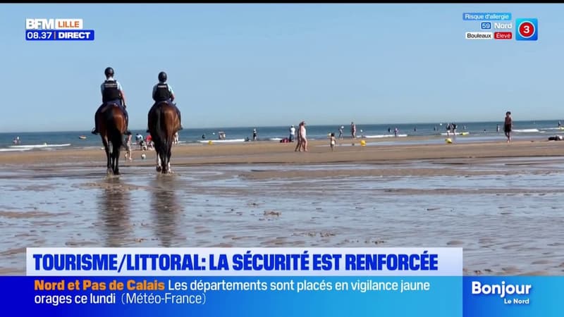 Le dispositif de sécurité de la gendarmerie est renforcé sur la Côte d'Opale.