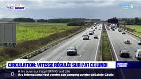 Nord-Pas-de-Calais: la vitesse régulée sur l'autoroute A1 