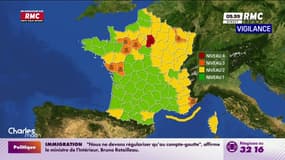Ce matin la Seine-et-Marne reste en vigilance rouge pour risque de Crues