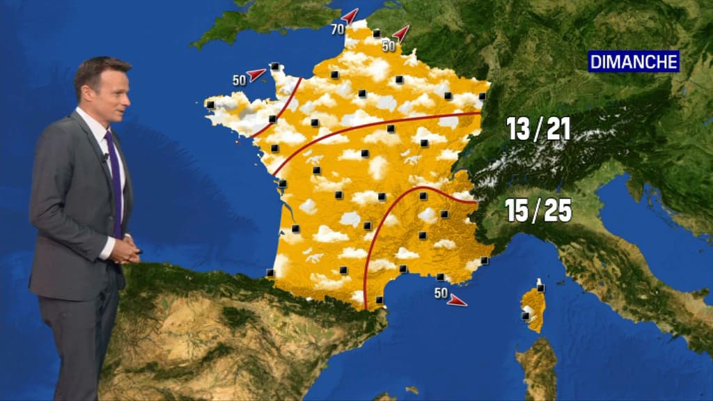 La météo de ce dimanche 8 août 2021