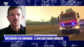 Incendies en Gironde: 5 300 hectares brûlés - 14/07