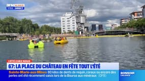 L'été chez nous: des installations estivales à Strasbourg