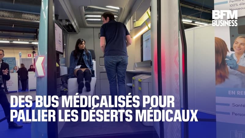 Des bus médicalisés pour pallier les déserts médicaux