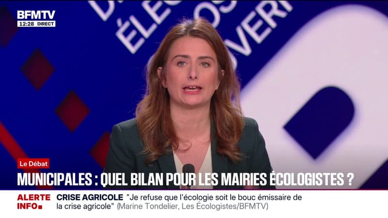 "Sur la sécurité, Les Écologistes n'ont aucune leçon à recevoir de la droite", estime Marine Tondelier