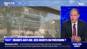 "Cette extrême gauche qui veut nier la démocratie": Fabrice Leggeri, eurodéputé RN, évoque les manifestations de samedi contre le RN