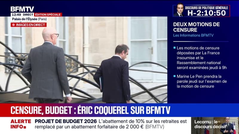 Le premier conseil des ministres du gouvernement Lecornu II est terminé