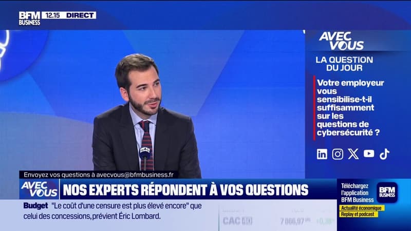 Votre employeur vous sensibilise-t-il suffisamment sur les questions de cybersécurité ?