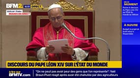 "La guerre est revenue à la mode", dénonce le pape Léon XIV