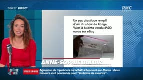 Les histoires d'Anne-Sophie : Un sac plastique à 6 400 euros sur eBay et le record de l'ouverture buccale battu par une Américaine - 04/08