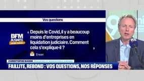 Comment expliquer la baisse du nombre de liquidations judiciaires ?