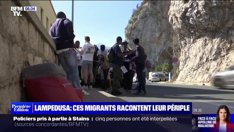 Migrants à Lampedusa: plus de 250 personnes refoulées à la frontière française