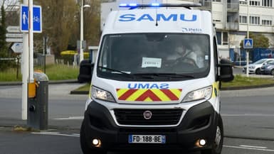 Un camion du Samu. (Illustration)