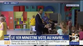 Le Premier ministre a voté au Havre